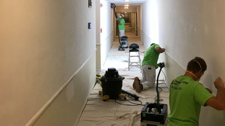 3 painters interior project