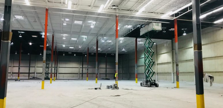 cbre warehouse painting woodridge