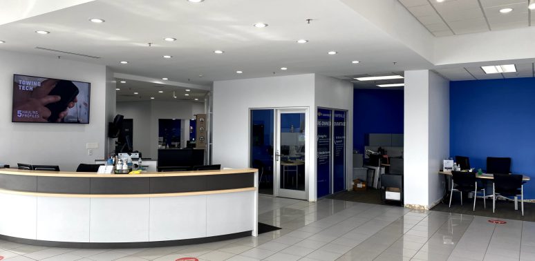 chevrolet dealership interior painting naperville