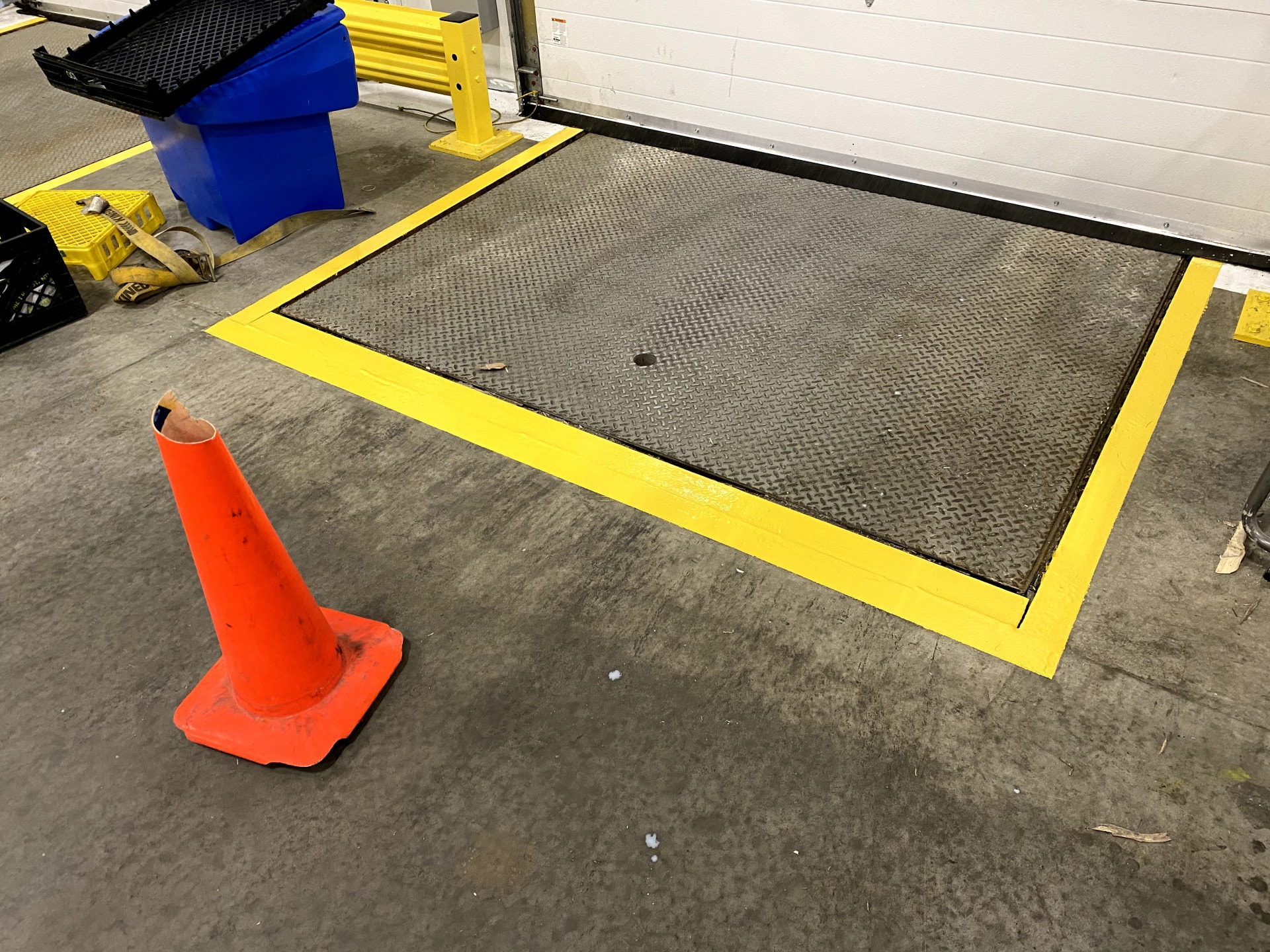 cold storage warehouse interior painting romeoville