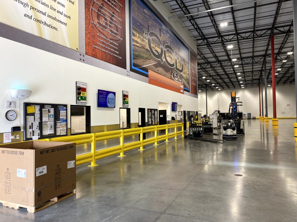 cold storage warehouse interior painting romeoville