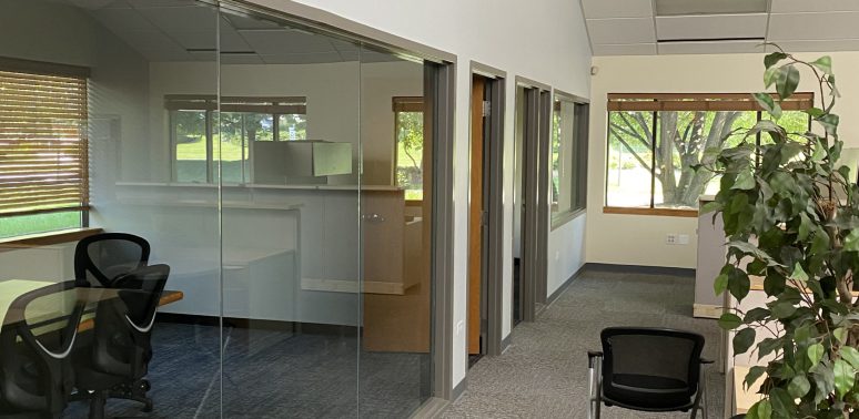 commercial warehouse interior office painting bloomingdale