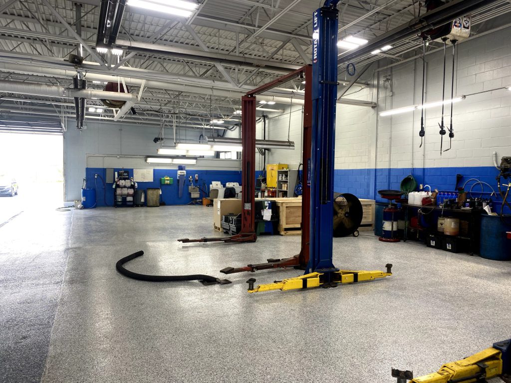 dealership auto repair shops interior painting naperville