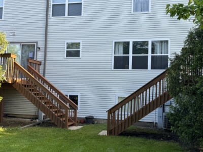 deck staining geneva