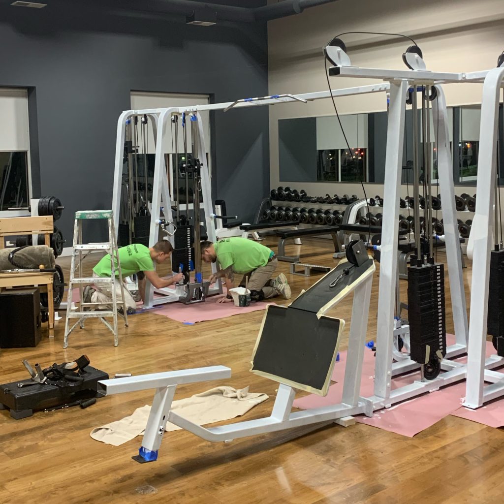 gym equipment repaint glenview