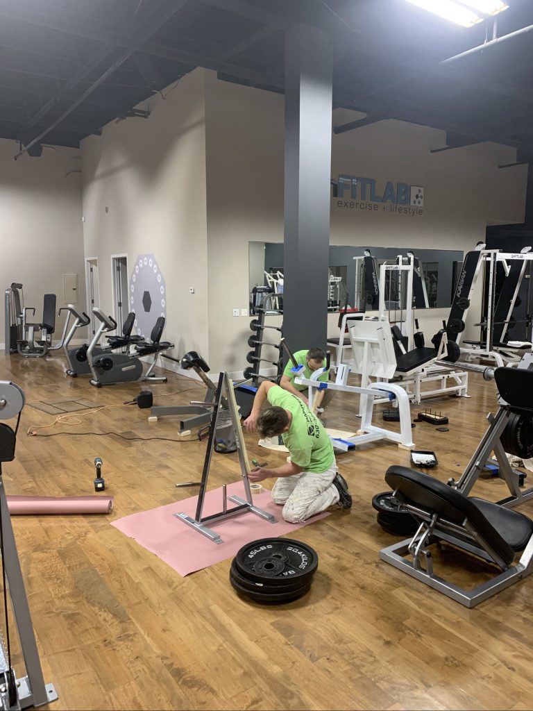 gym equipment repaint glenview