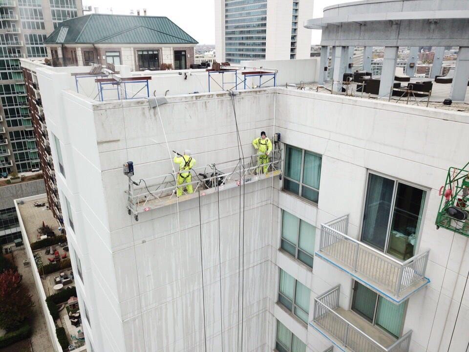 high rise apartament painting chicago