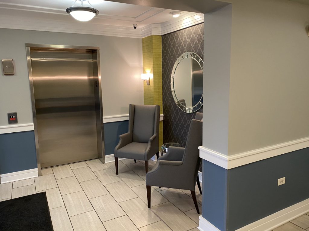 hoa apartment hallway painting deerfield