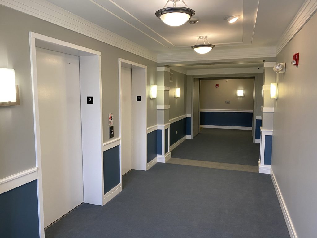 hoa apartment hallway painting deerfield
