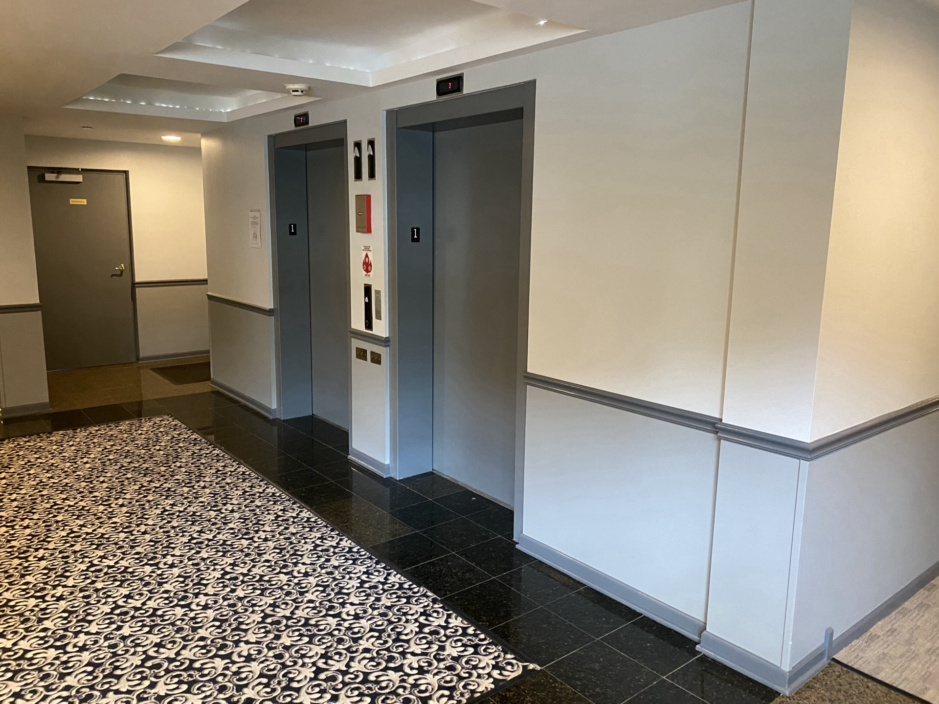 hoa apartment hallway painting wheaton