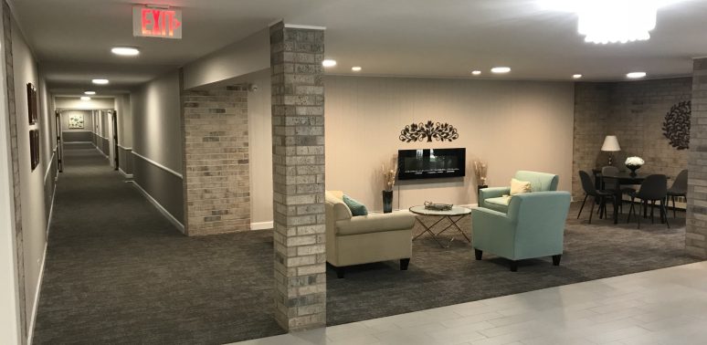 hoa building painting hallway remodeling willowbrook