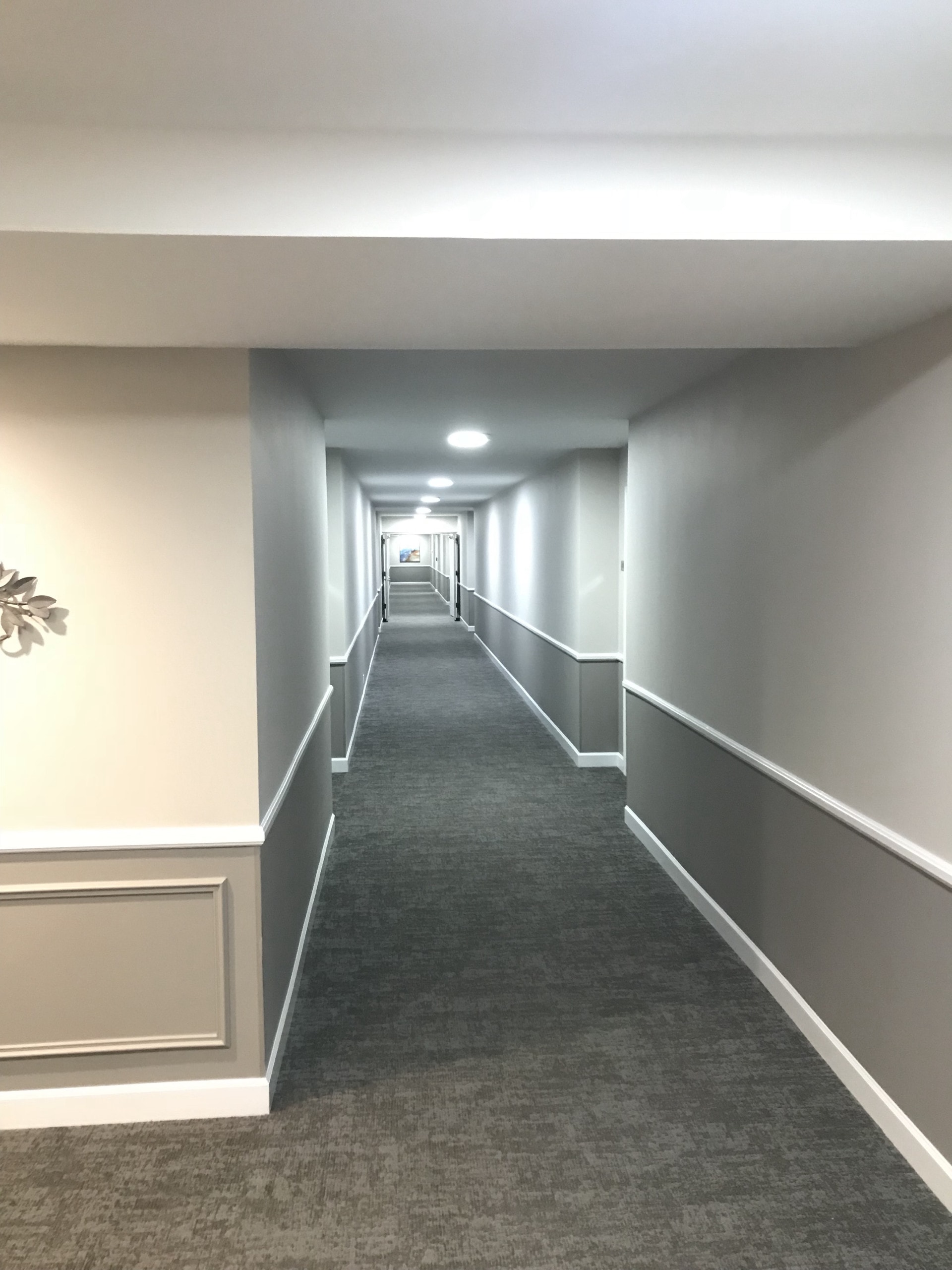 hoa building painting hallway remodeling willowbrook