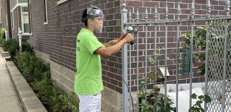 hoa townhouse complex painting chicago