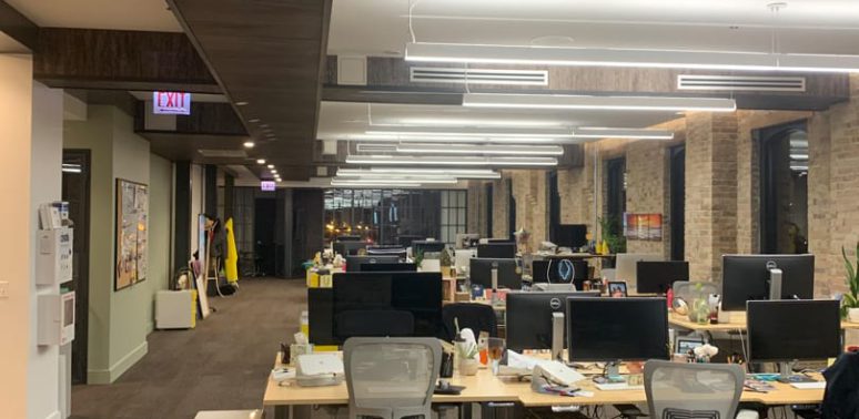 snap office painting chicago