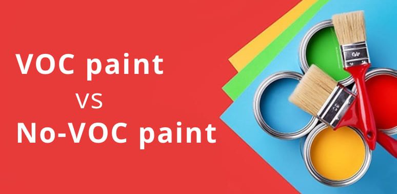 What’s the difference between VOC paint and No-VOC paint?