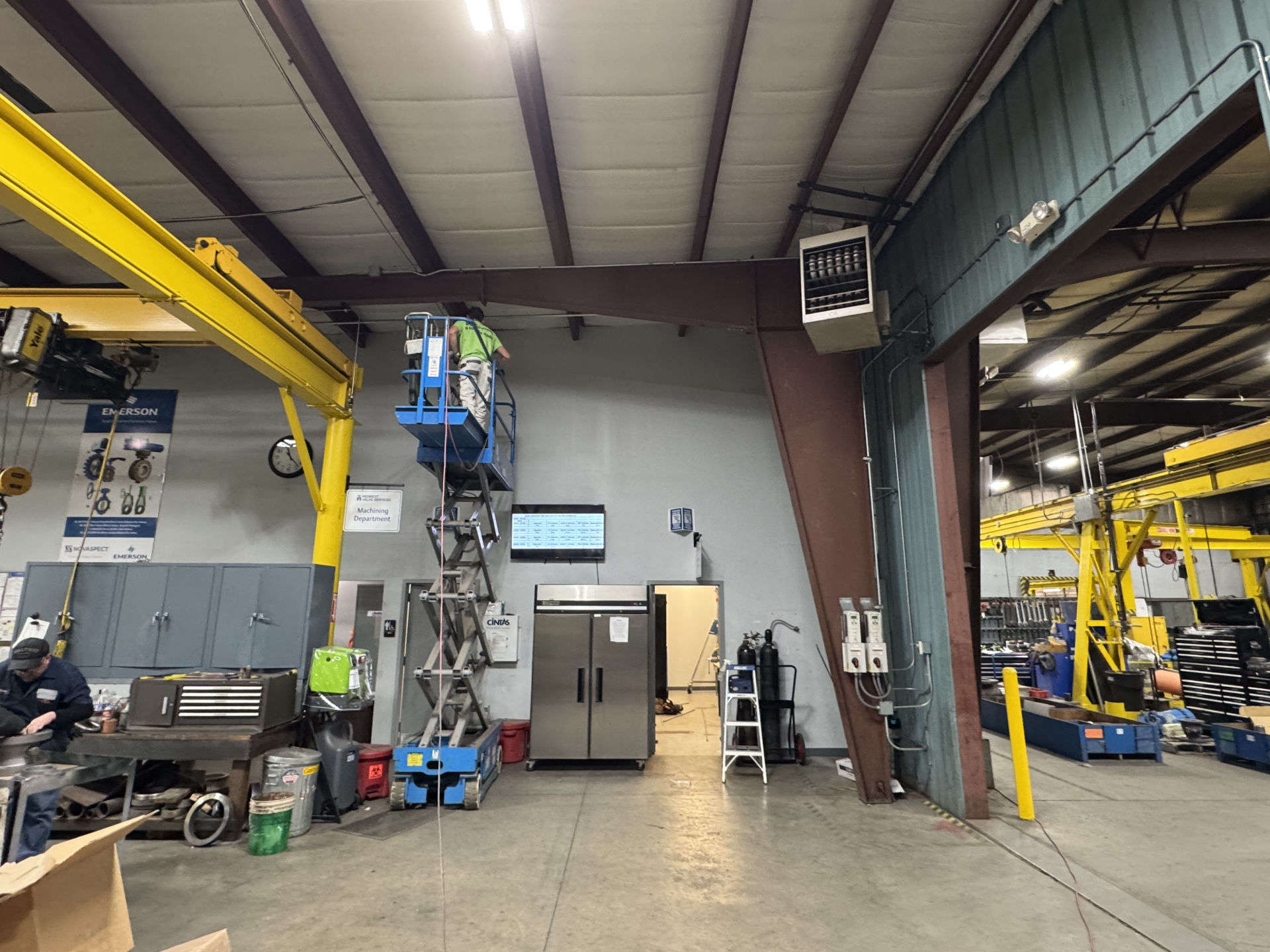 warehouse cleaning office painting mokena