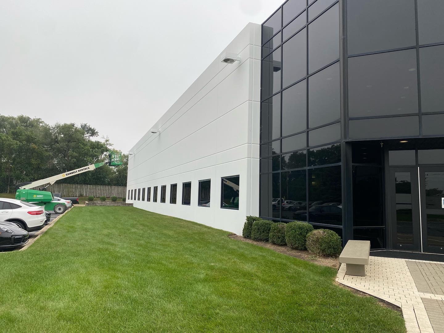 warehouse exterior painting carol stream