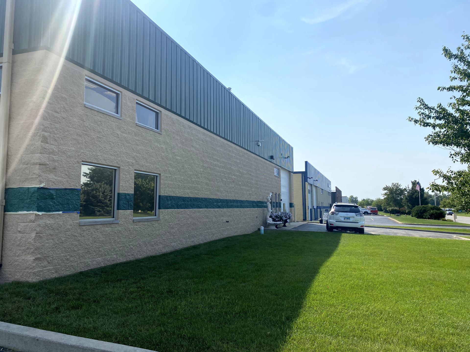 warehouse exterior painting frankfort