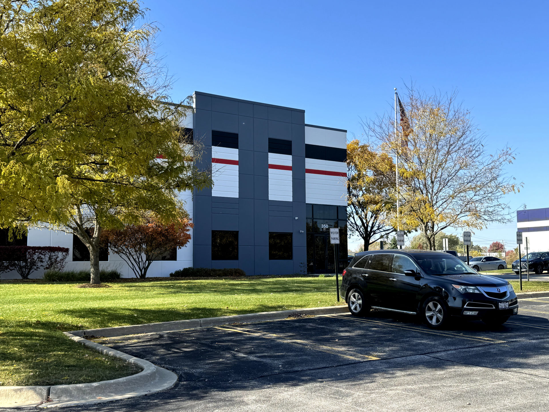 warehouse exterior repainting carol stream