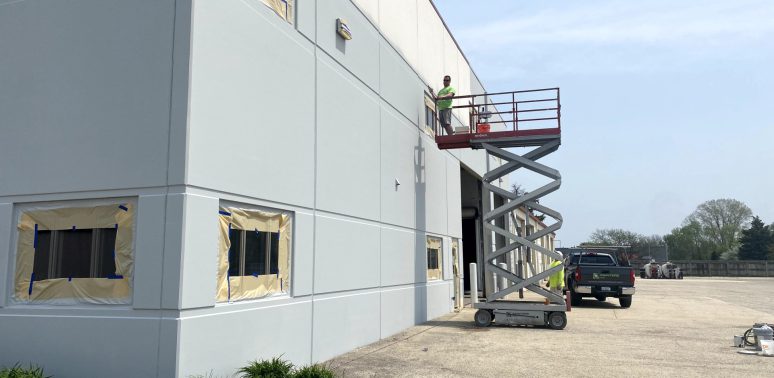warehouse interior exterior painting oswego