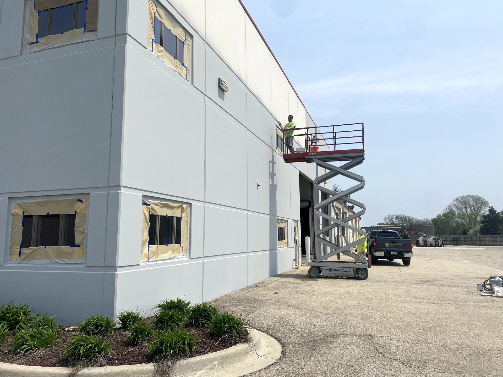 warehouse interior exterior painting oswego