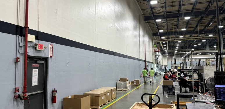 warehouse interior painting carol stream
