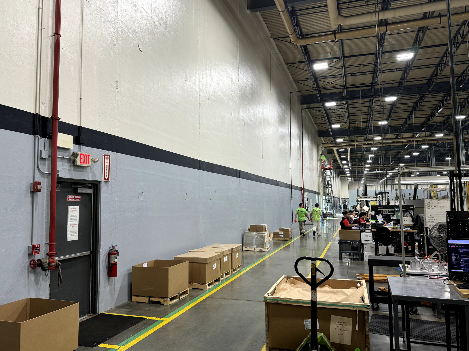 warehouse interior painting carol stream
