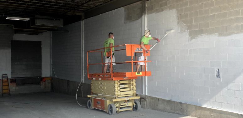warehouse interior painting cicero
