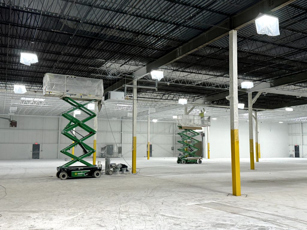 warehouse interior painting willowbrook