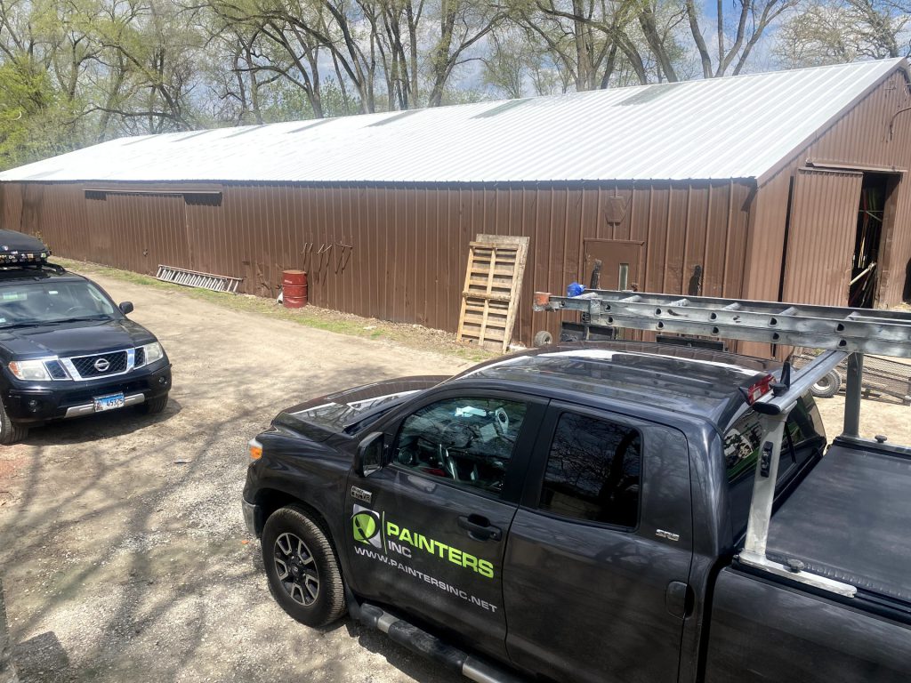 warehouse roof painting elmhurst