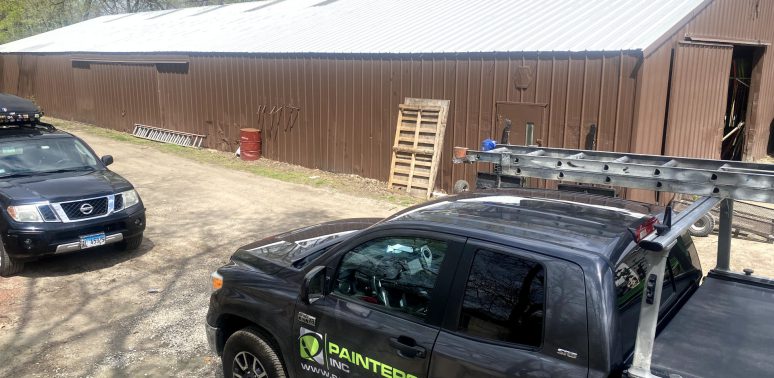 warehouse roof painting elmhurst
