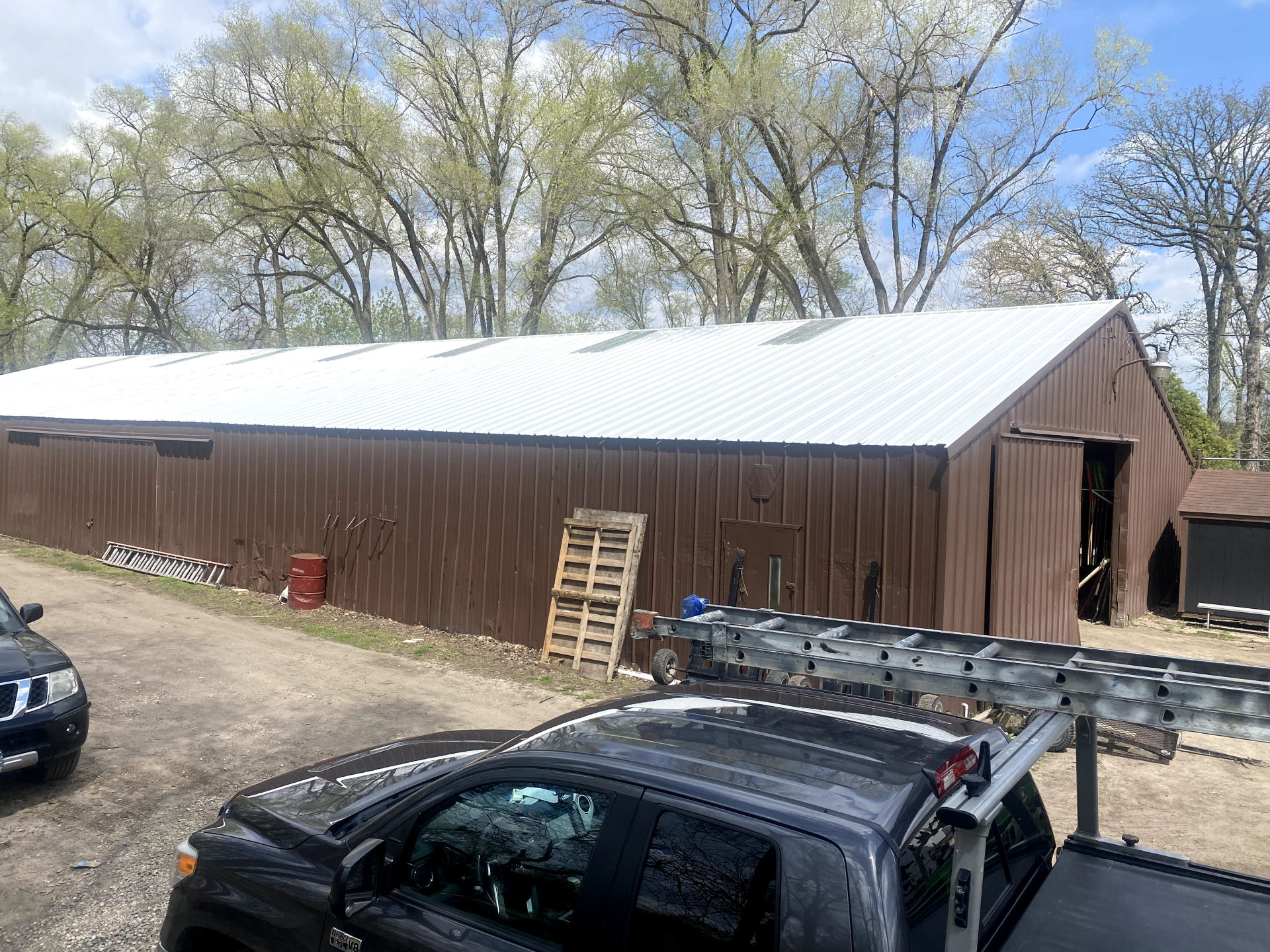warehouse roof painting elmhurst