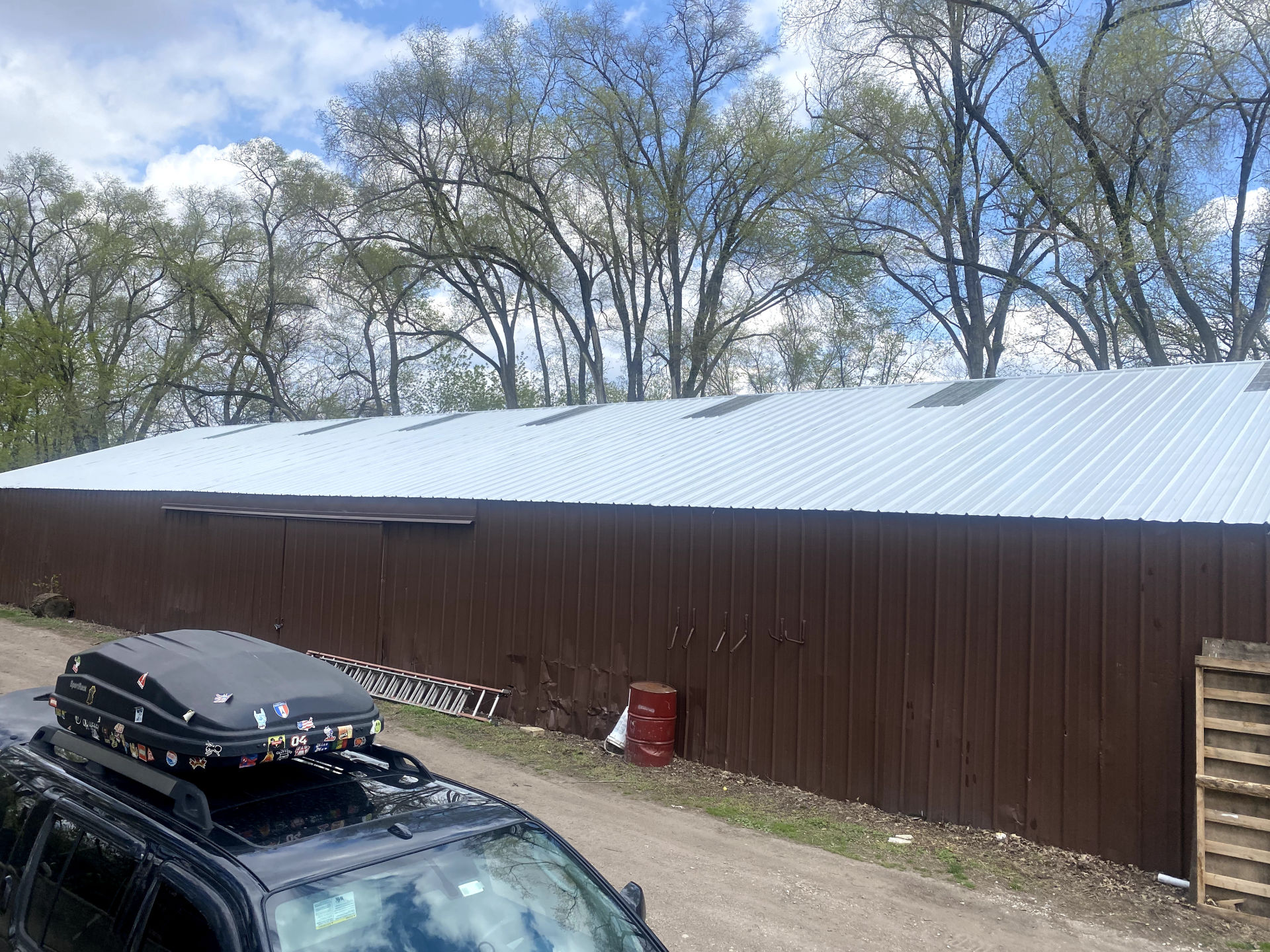 warehouse roof painting elmhurst