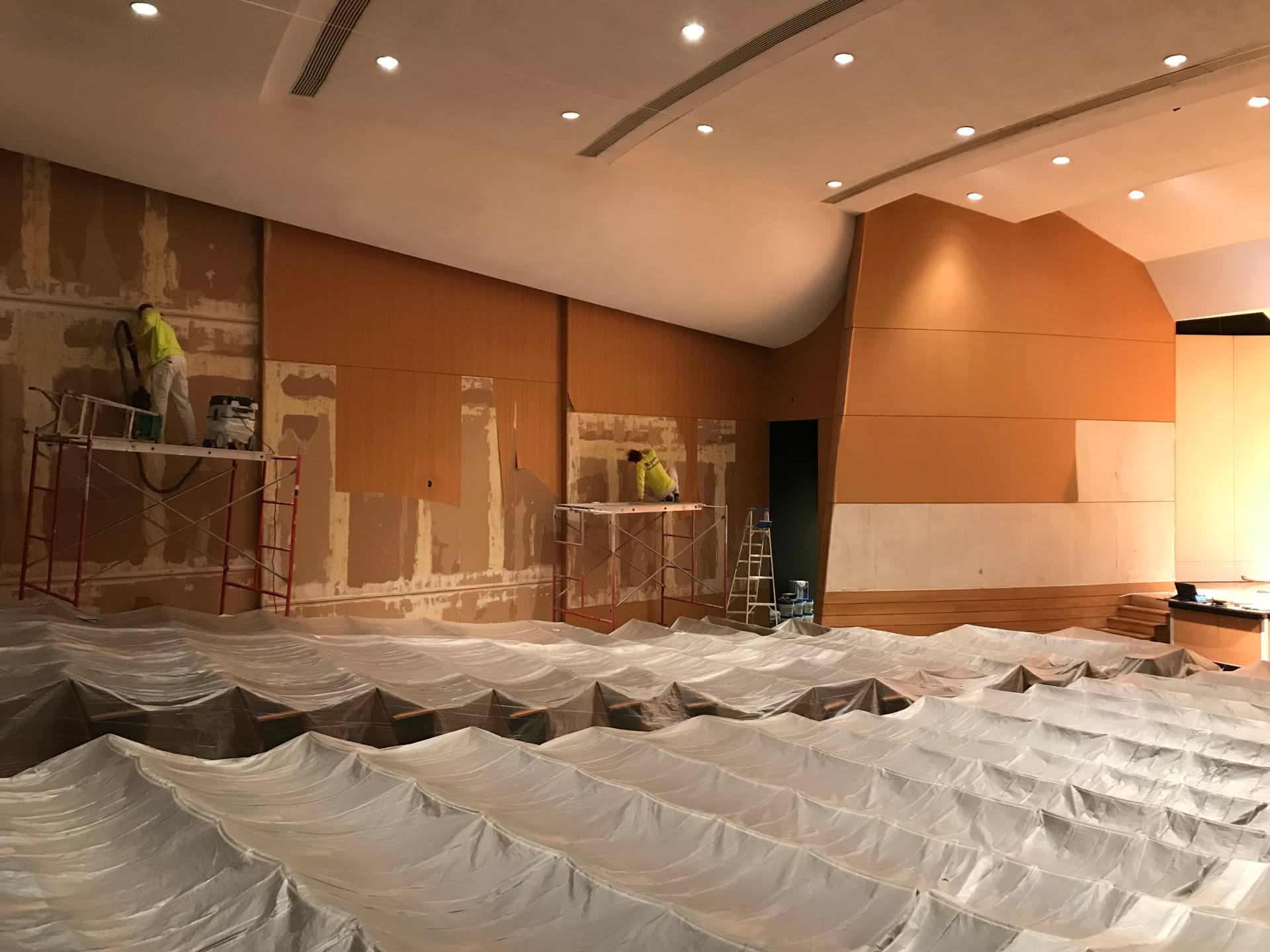 wheaton college auditorium painting